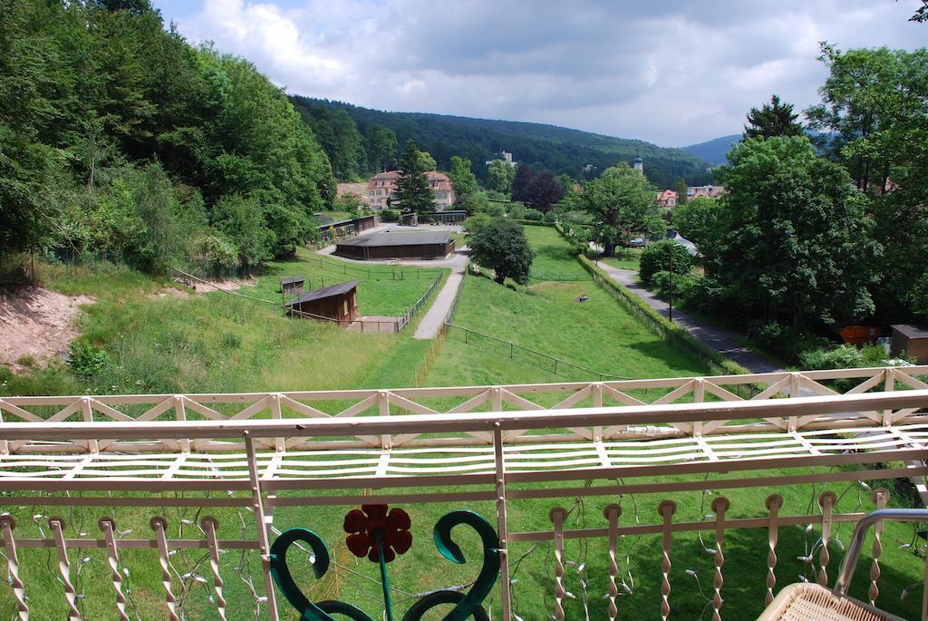Rhön Hotel Waldcafé St. Georg Staatsbad Brückenau Exterior foto