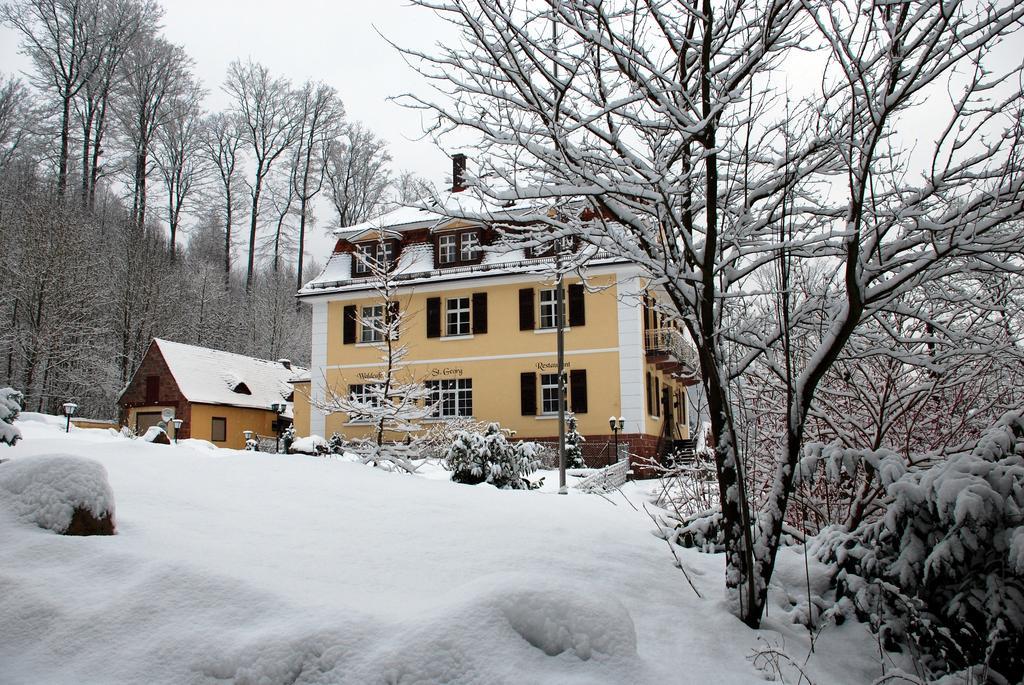 Rhön Hotel Waldcafé St. Georg Staatsbad Brückenau Exterior foto