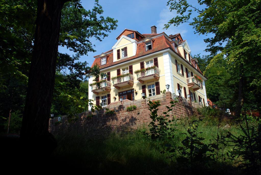 Rhön Hotel Waldcafé St. Georg Staatsbad Brückenau Exterior foto